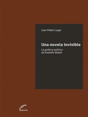 cover image of Una novela invisible